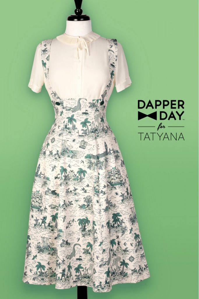 Jumper Circle in Neverland Print - SAMPLE