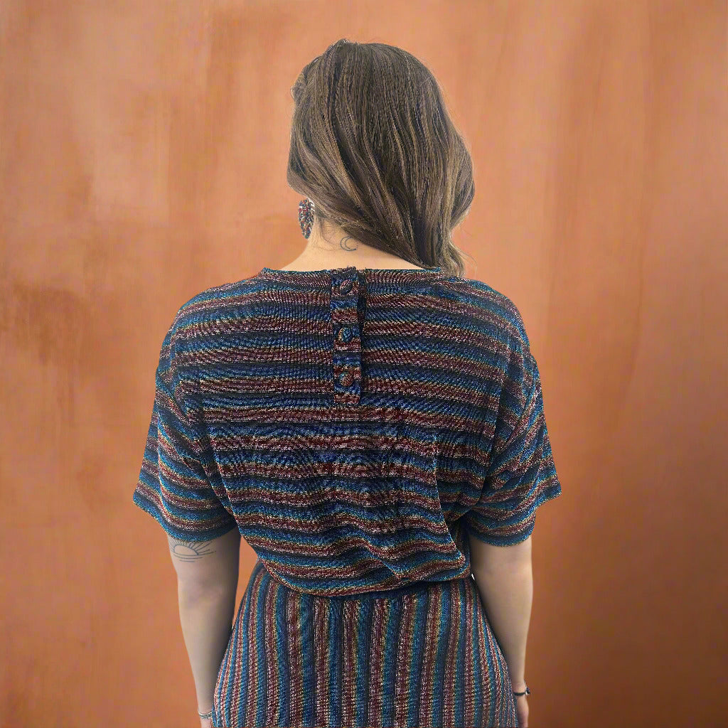 Frankie Top in Rainbow Sparkle