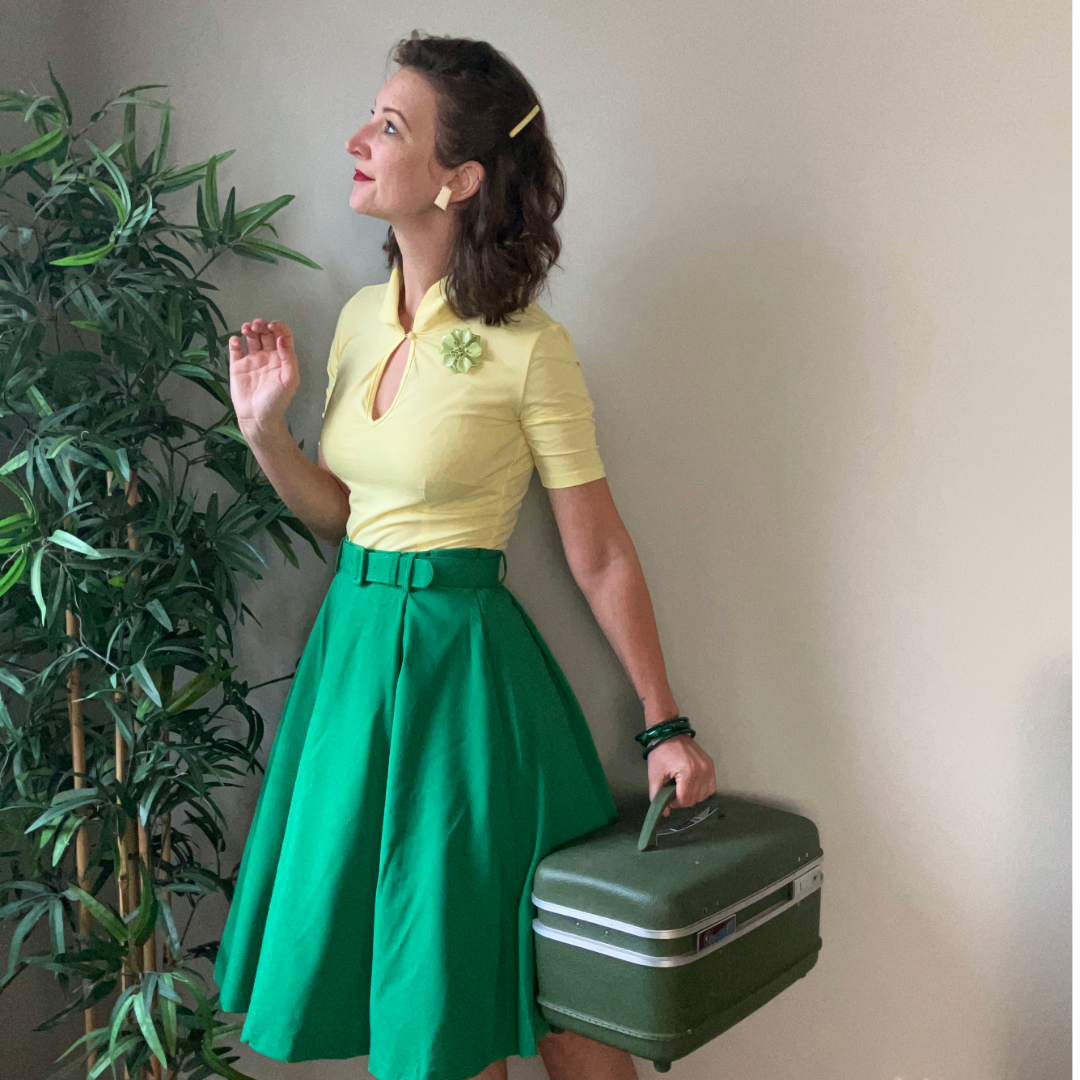 Keynote Blouse with Peter Pan Collar - Assorted Colors