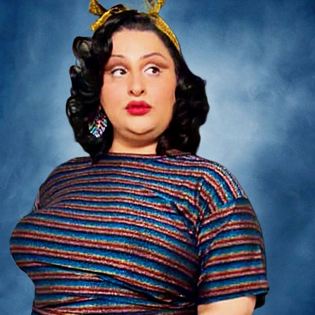 Frankie Top in Rainbow Sparkle