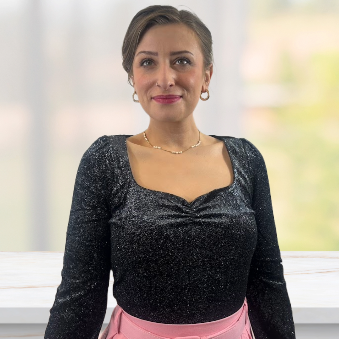 Vivienne Vintage Top in Midnight Dazzle