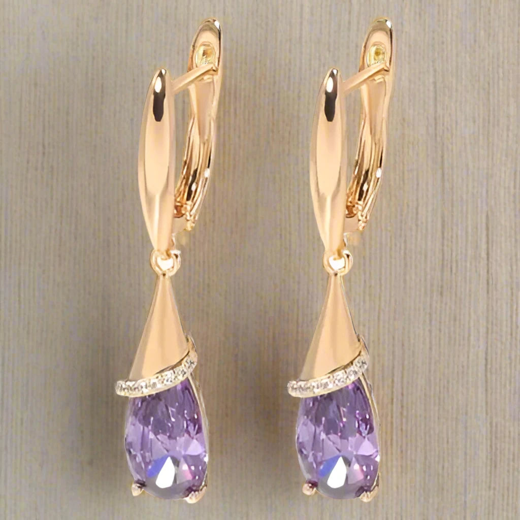 Crystal Drop Earrings